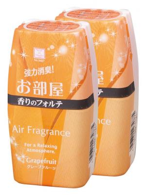 Air Fragrance фильтр посторонних запахов в комнате с ароматом грейпфрута 2шт. Kokubo. Цвет: оранжевый