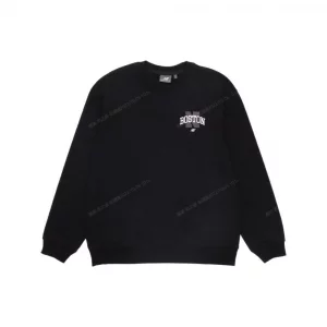 Пуловер с круглым вырезом и принтом логотипа, топы унисекс, черный 5CC44343-BK New Balance