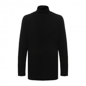 Шерстяной свитер Yohji Yamamoto. Цвет: чёрный