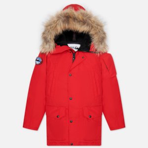 Мужская куртка парка MIR-1 Arctic Explorer. Цвет: красный