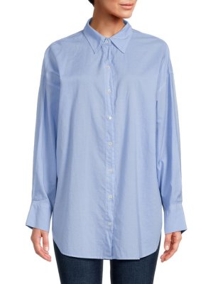 Рубашка на пуговицах Redondo , цвет Mist Blue Velvet
