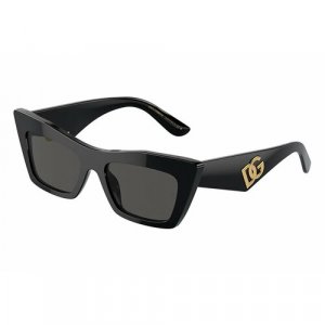 Солнцезащитные очки DOLCE & GABBANA DG 4435 501/87, серый, черный. Цвет: серый/черный