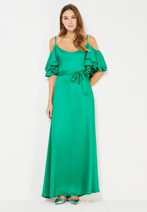 Платье MiraSezar. Цвет: зеленый