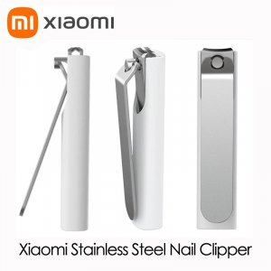 Машинка для стрижки ногтей из нержавеющей стали Mijia с защитой от брызг, триммер ухода за педикюром, кусачки ногтей, профессиональная пилка Xiaomi