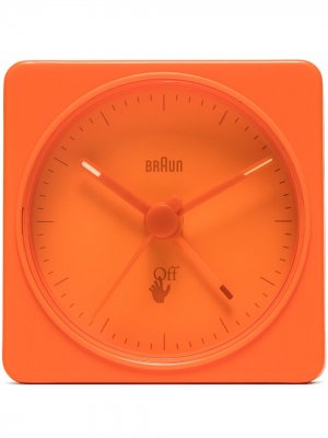 Часы из коллаборации с Braun (5.5x5.5 см) Off-White. Цвет: оранжевый