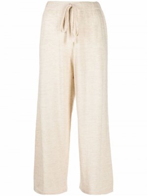 Укороченные брюки широкого кроя Lauren Manoogian. Цвет: бежевый