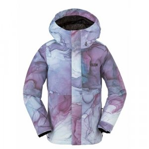 Куртка SASSNFRAS, размер XL, фиолетовый Volcom. Цвет: фиолетовый