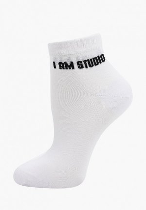 Носки I Am Studio. Цвет: белый
