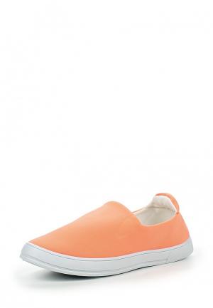 Слипоны Sweet Shoes. Цвет: оранжевый