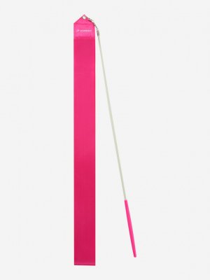 Лента гимнастическая , 4 м, Розовый Demix. Цвет: розовый