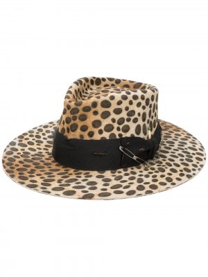 Шляпа Lynx Nick Fouquet. Цвет: бежевый