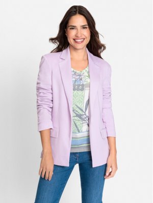 Куртка стандартного кроя , фиолетовый Olsen