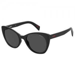 Солнцезащитные очки женские Levis LV 1015/S Levi's. Цвет: черный