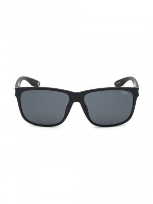 Литые квадратные солнцезащитные очки 60 мм BMW, черный Bmw