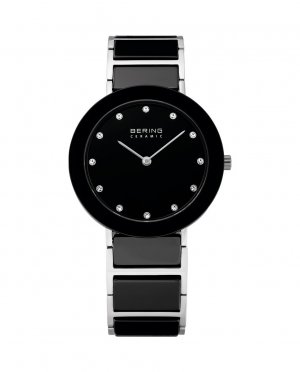 11435-749 PART CERAMIC женские часы со стальным браслетом, черный Bering