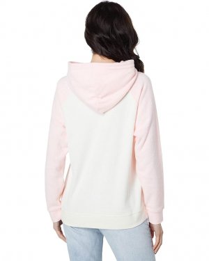 Худи Hightide Color-Block Hoodie, цвет Sunset Blush/Bright Coral Outerknown
