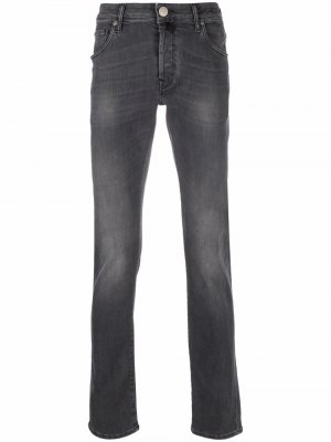 Skinny-fit jeans Incotex. Цвет: серый