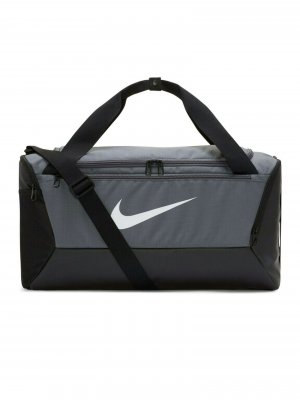 Спортивная сумка унисекс Brasilia, серый/черный Nike