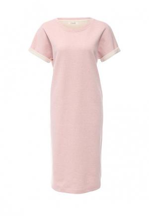 Платье UNQ. Цвет: розовый