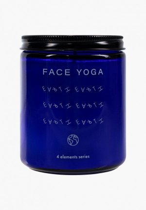 Свеча ароматическая Face Yoga EARTH «4 ELEMENTS SERIES».. Цвет: синий