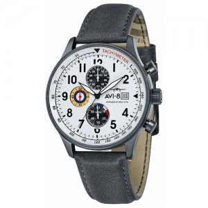 Наручные часы Hawker Hurricane, белый AVI-8. Цвет: серый