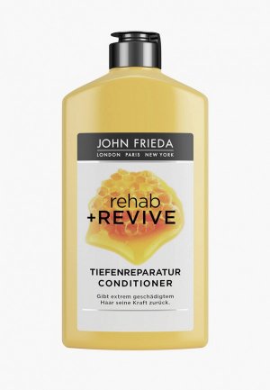 Кондиционер для волос John Frieda Rehab&Revive восстановления очень поврежденных с медом 250 мл. Цвет: прозрачный