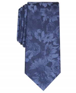 Мужской узкий галстук с цветочным принтом Glacier Bar III