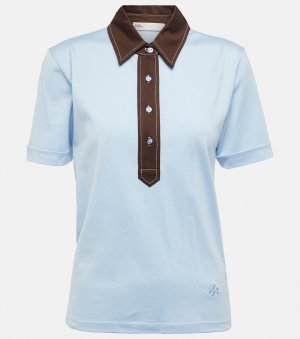 Рубашка-поло из хлопкового пике TORY SPORT, синий Sport