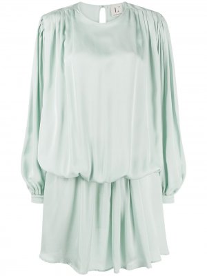 LAutre Chose короткое платье асимметричного кроя L'Autre. Цвет: зеленый