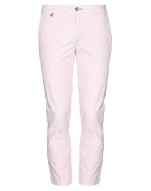 Повседневные брюки QB24. Цвет: светло-розовый