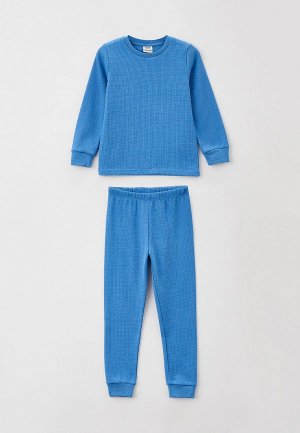 Пижама D&F DeFacto. Цвет: голубой
