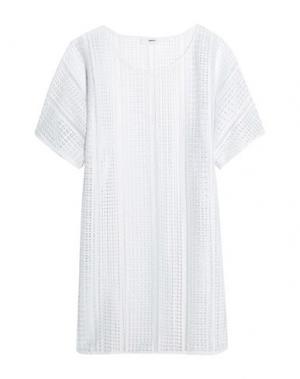 Пляжное платье MIKOH. Цвет: белый