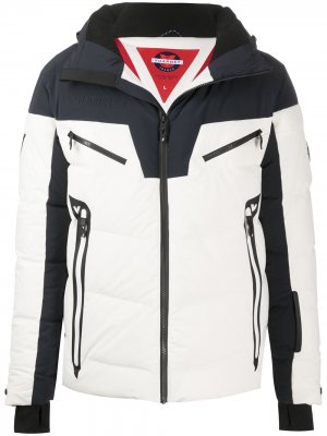 Лыжная куртка Vincent Vuarnet. Цвет: белый