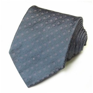 Серый галстук с мелким розовым принтом 825861 Celine. Цвет: серый