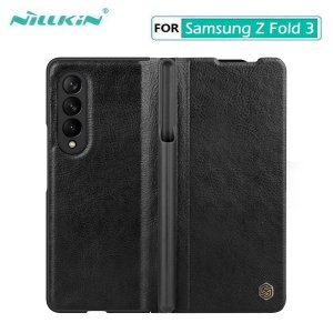 Чехол Nillkin для Samsung Galaxy Z Fold 3 / W22 5G Qin из искусственной кожи