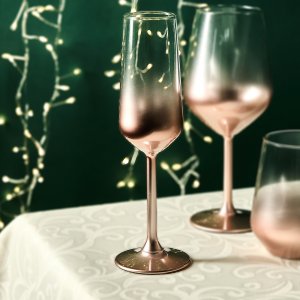 Бокал для шампанского Tanchez pink gold CozyHome