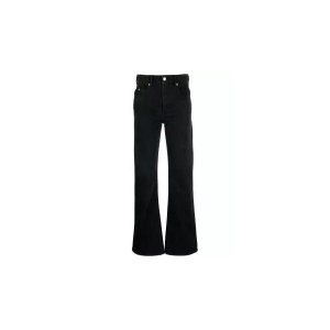 Джинсы high-rise flared denim jeans , черный Etoile Isabel Marant