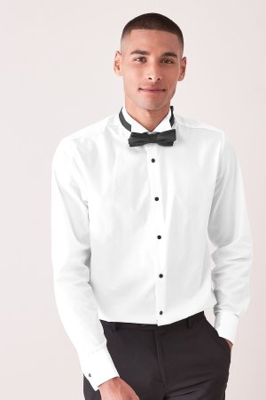 Комплект из рубашки и галстука-бабочки , белый Next