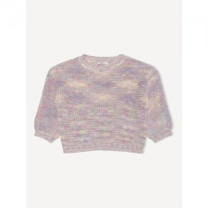 Пуловер для девочек, размер 80, фиолетовый Only. Цвет: фиолетовый