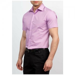 Рубашка , размер 174-184/39, сиреневый GREG. Цвет: сиреневый/фиолетовый