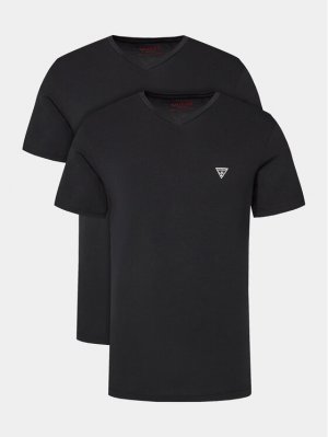 Комплект из 2 футболок стандартного кроя , черный Guess