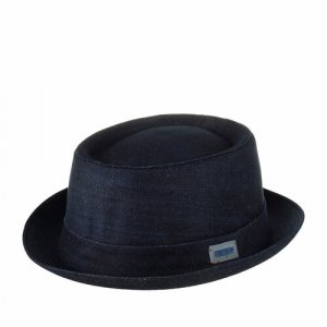 Шляпа, синий STETSON. Цвет: синий