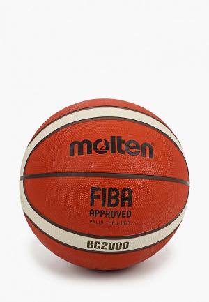 Мяч баскетбольный Molten FIBA approved. Цвет: коричневый