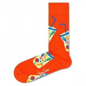 Носки Happy Socks. Цвет: оранжевый