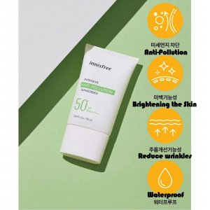 - *renewal* Intensive Anti-pollution Sunscreen 50ml Innisfree