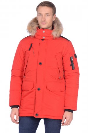 Куртка baon. Цвет: красный