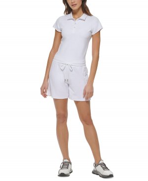 Женская балансирующая футболка-поло , белый DKNY