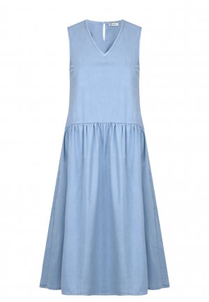Платье CAPPELLINI BY PESERICO. Цвет: синий