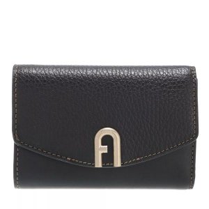 Кошелек primula medium compact wallet , черный Furla