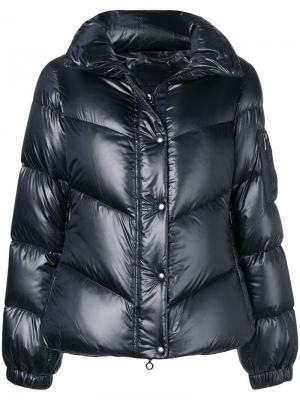 Классическая пуховая куртка Tatras. Цвет: синий